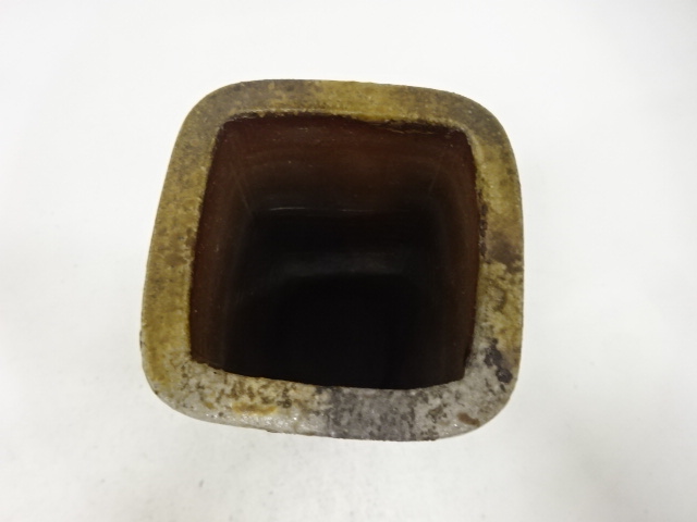  備前焼　小西陶古造　花入